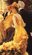 James Tissot The Ball oil on canvas